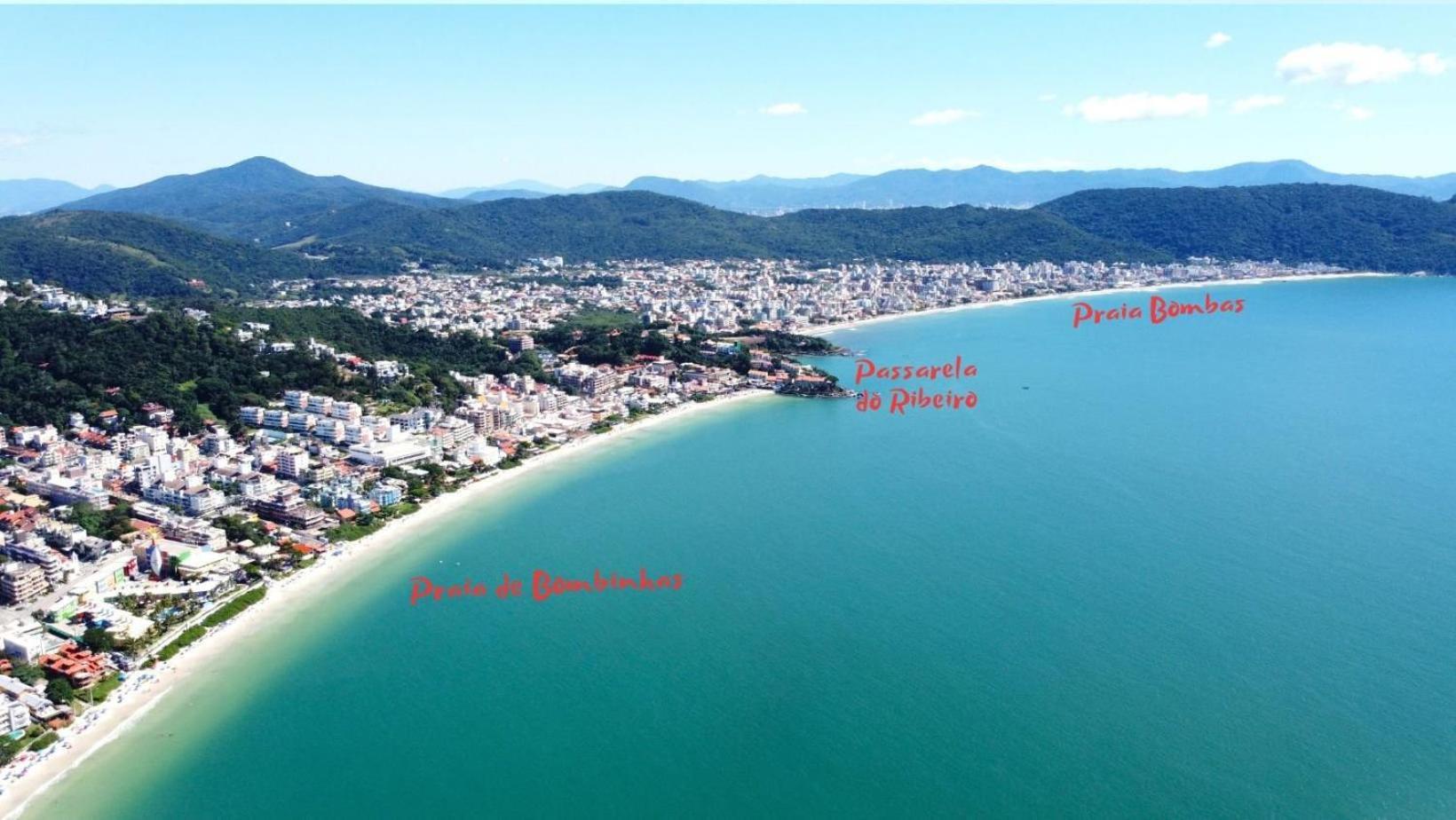 1083 - Apartamento Com Vista Para O Mar Em Bombinhas Extérieur photo