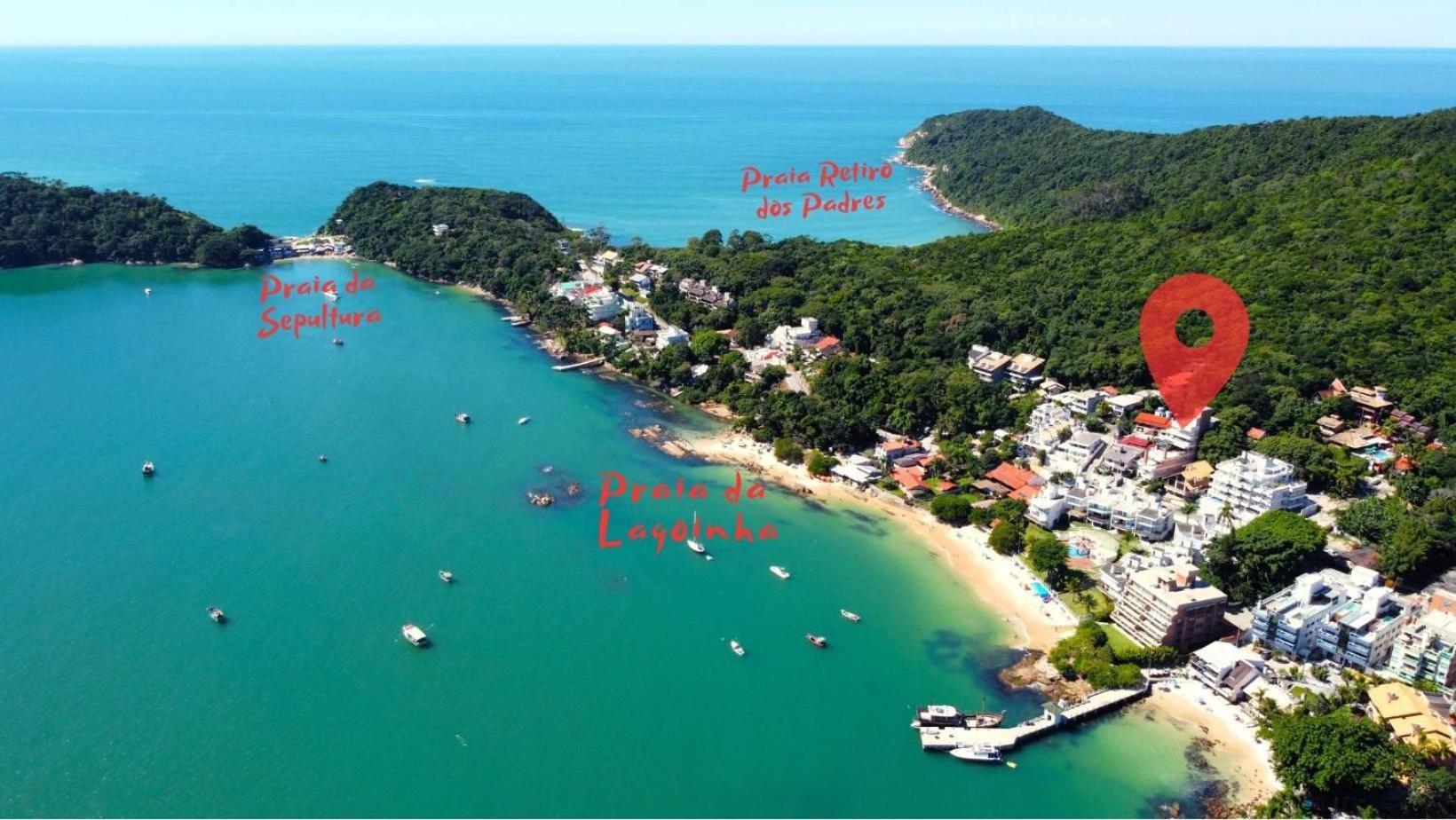 1083 - Apartamento Com Vista Para O Mar Em Bombinhas Extérieur photo