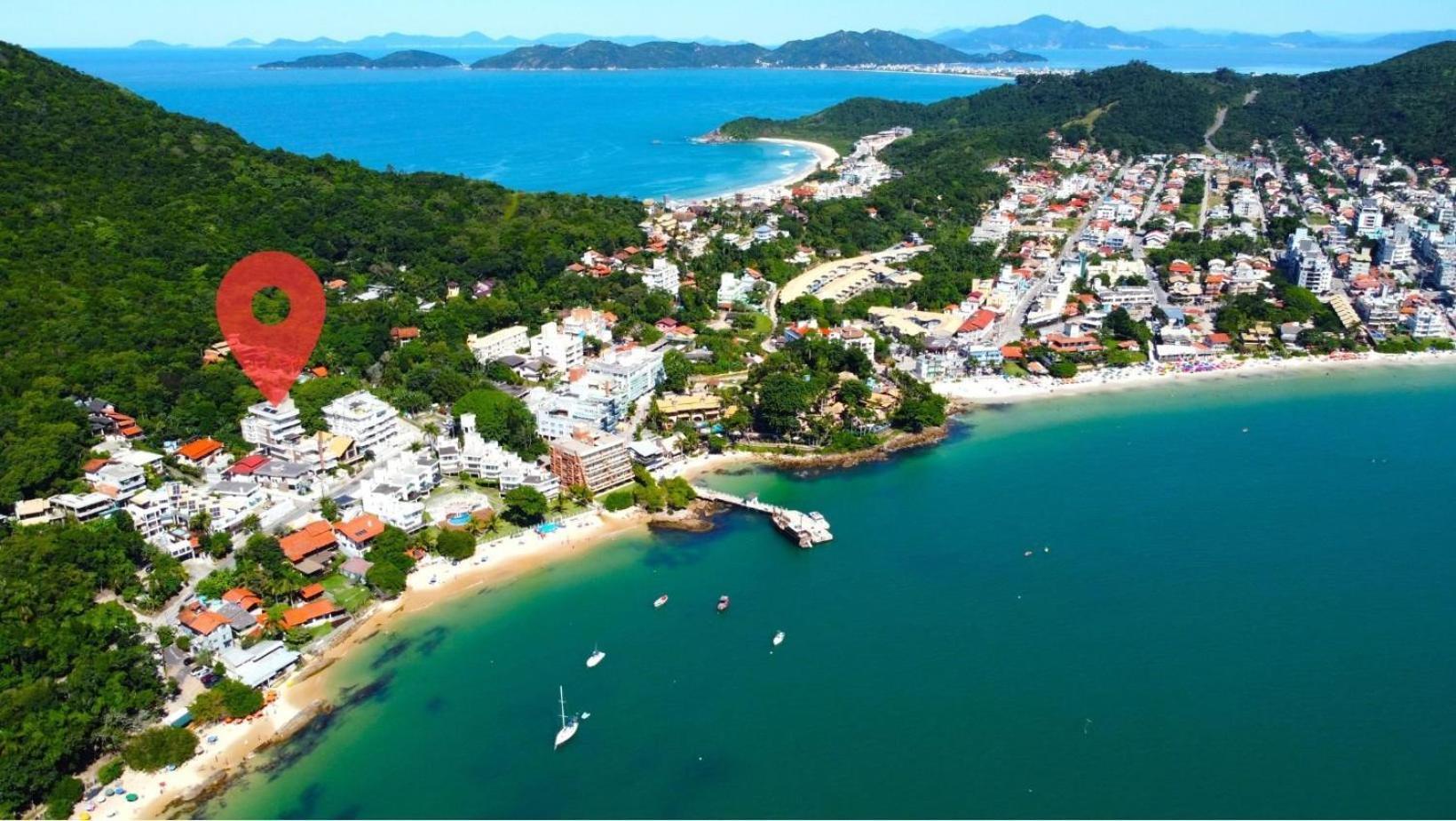 1083 - Apartamento Com Vista Para O Mar Em Bombinhas Extérieur photo