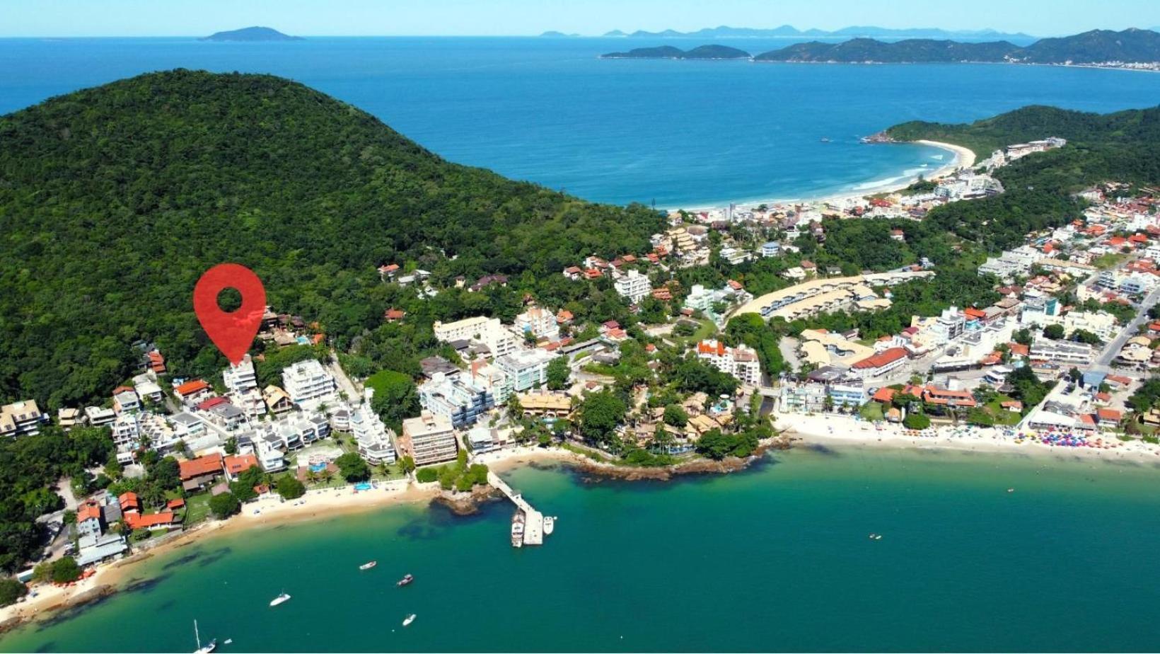 1083 - Apartamento Com Vista Para O Mar Em Bombinhas Extérieur photo